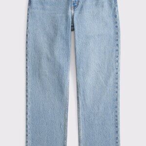 Abercrombie and fitch 90s slim straight super high rise jeans